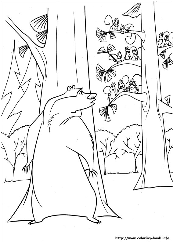 Open Season coloring picture